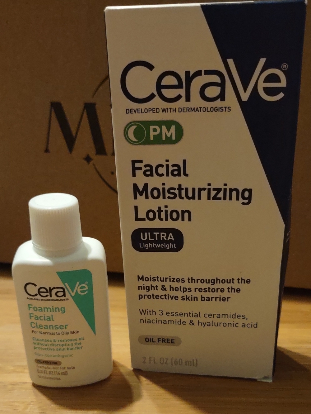 Cerave Facial Moisturizing Lotion And Foaming Facial Cleanser